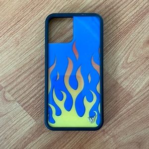 Wildflower blue flame case iPhone 12 Pro